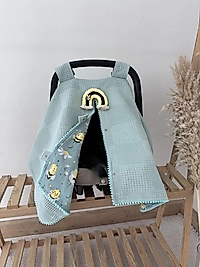 Tek Puset Örtüsü Çift Taraflı Yeşil Vızvız Arı