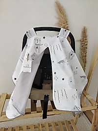 Tek Puset Örtüsü Çift Taraflı Düz Gri-uykucu Ayı