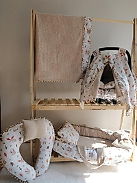 7 Parçalı Set Bej Geyik