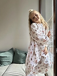 Çift Kat Pazen Tak-çıkar Seyyar Kollu (1-tog) Uyku Tulumu Bej Geyik (Özel Seri)